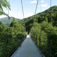 久保の吊り橋