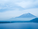 富士山と本栖湖