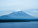 富士山と本栖湖