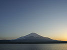 宵の口の富士山