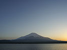 宵の口の富士山