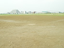 川原の野球場