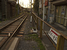 稲村ヶ崎駅近くのレール