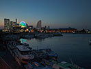 横浜港の夜景