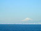 海ほたるからの富士山