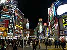 渋谷の12月の夜