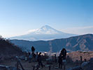 大涌谷からの富士山