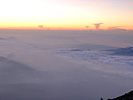 朝焼けと雲海