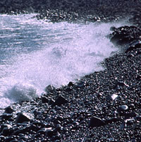 砂利の浜