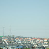 住宅地の丘