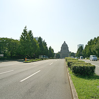 国会議事堂前の道路