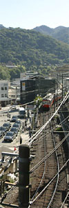 箱根湯本駅(縦)