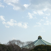 日本武道館の屋根